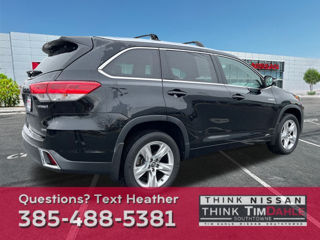 2019 Toyota Highlander Hybrid Limited