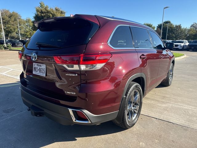 2019 Toyota Highlander Hybrid Limited Platinum