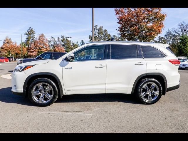 2019 Toyota Highlander Hybrid Limited Platinum