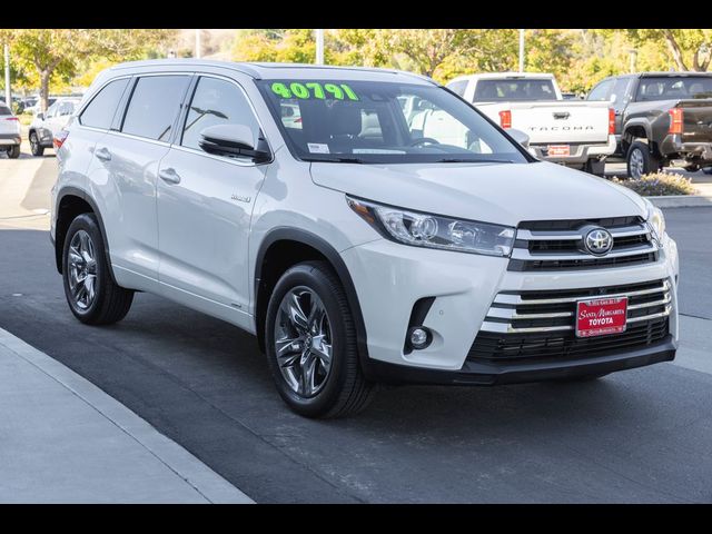 2019 Toyota Highlander Hybrid Limited