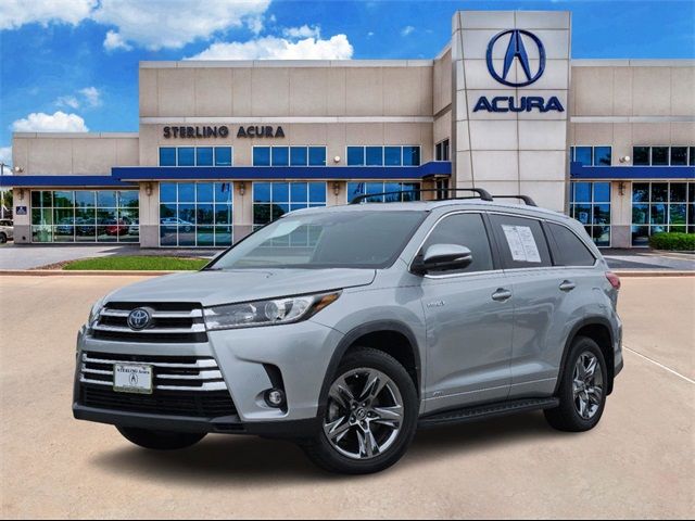 2019 Toyota Highlander Hybrid Limited Platinum