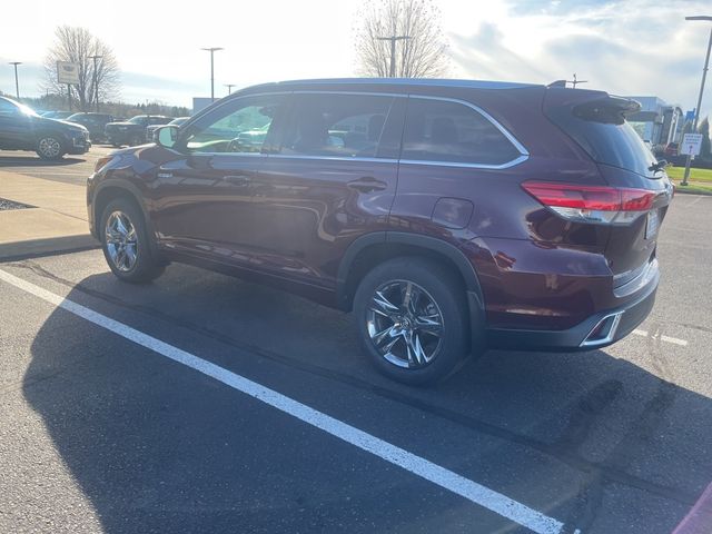 2019 Toyota Highlander Hybrid Limited Platinum