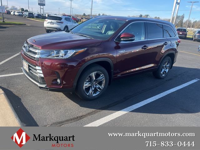 2019 Toyota Highlander Hybrid Limited Platinum