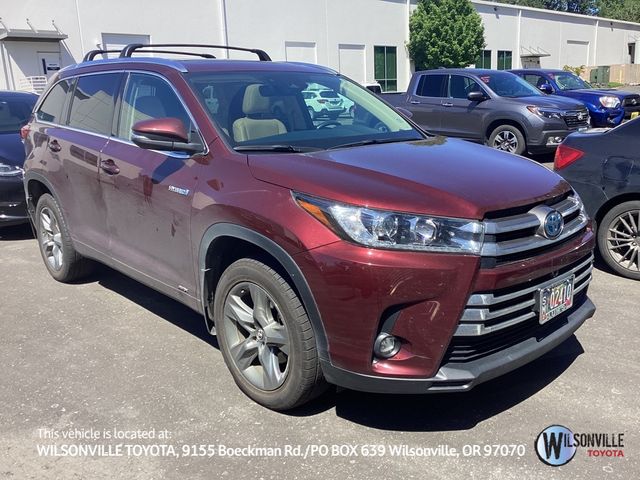 2019 Toyota Highlander Hybrid Limited Platinum