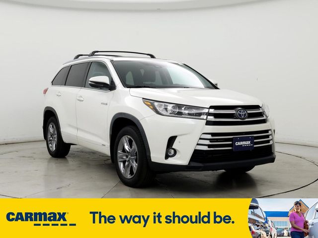 2019 Toyota Highlander Hybrid Limited Platinum