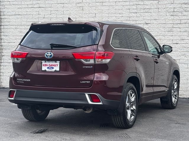 2019 Toyota Highlander Hybrid Limited Platinum