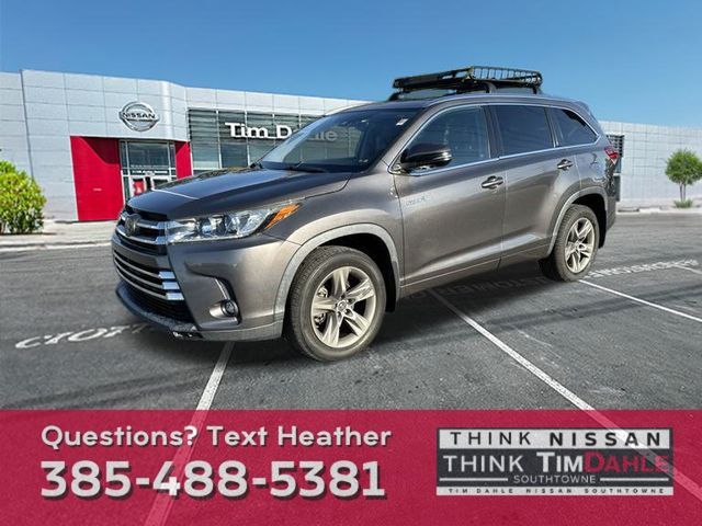 2019 Toyota Highlander Hybrid Limited Platinum