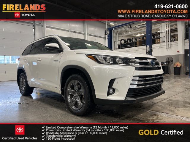 2019 Toyota Highlander Hybrid Limited Platinum