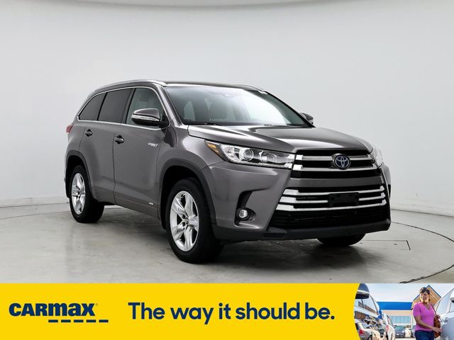 2019 Toyota Highlander Hybrid Limited Platinum