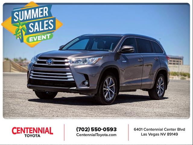 2019 Toyota Highlander Hybrid XLE