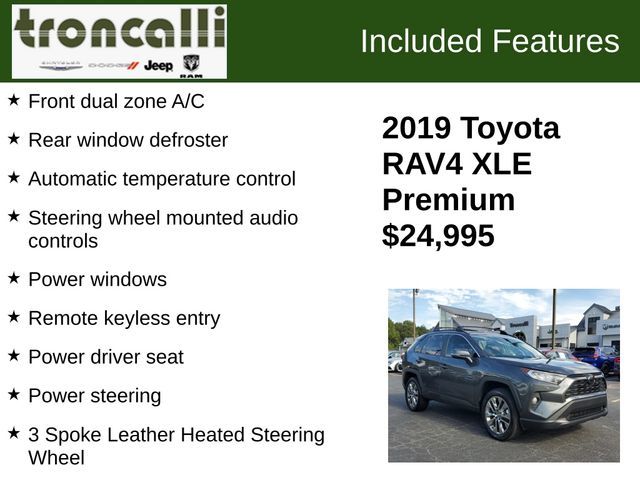 2019 Toyota RAV4 XLE Premium