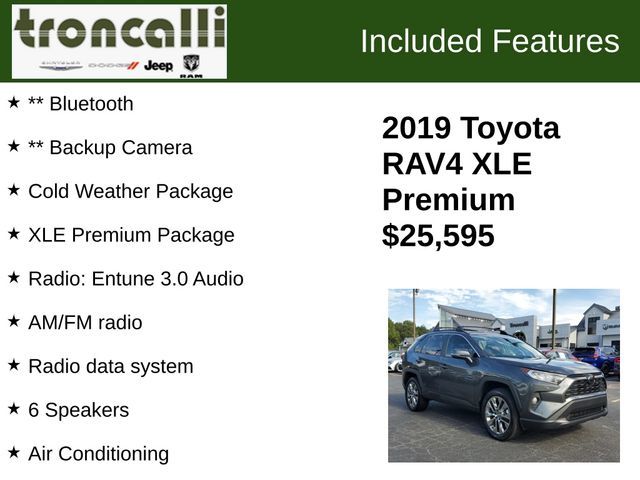 2019 Toyota RAV4 XLE Premium