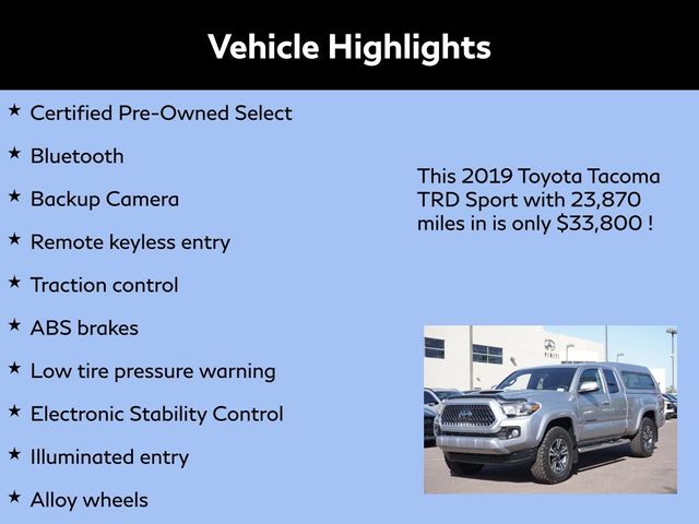 2019 Toyota Tacoma TRD Sport