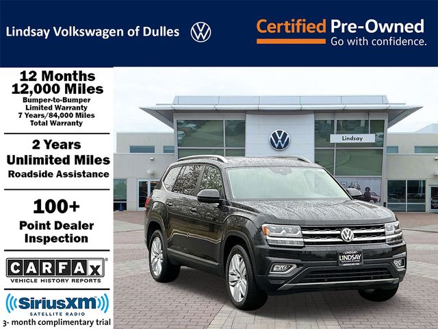 2019 Volkswagen Atlas 3.6L V6 SEL