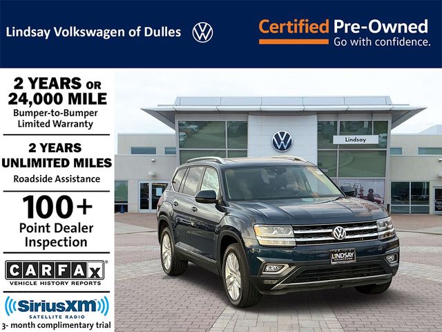 2019 Volkswagen Atlas 3.6L V6 SEL