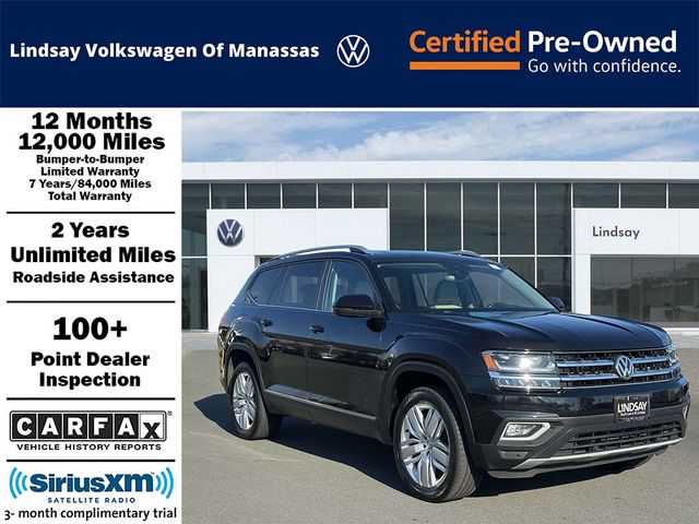 2019 Volkswagen Atlas 3.6L V6 SEL
