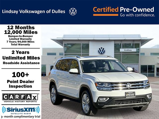 2019 Volkswagen Atlas 3.6L V6 SEL