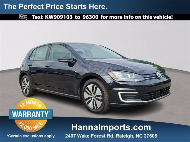 2019 Volkswagen e-Golf SE