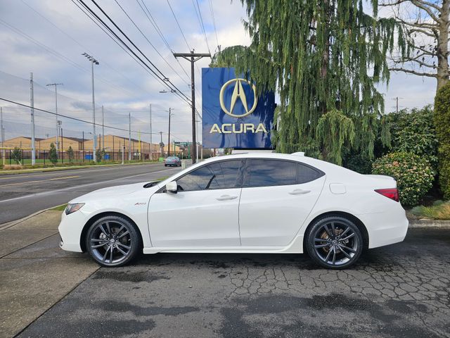 2020 Acura TLX A-Spec Red Leather