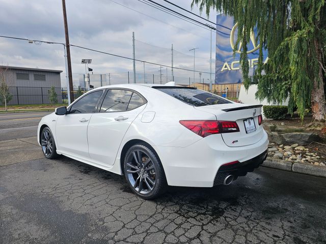 2020 Acura TLX A-Spec Red Leather