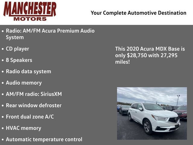 2020 Acura MDX Base