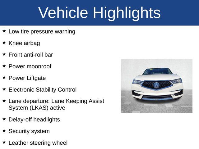 2020 Acura MDX Technology