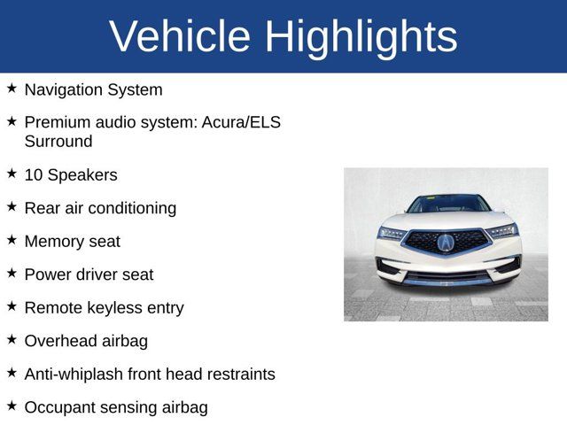 2020 Acura MDX Technology