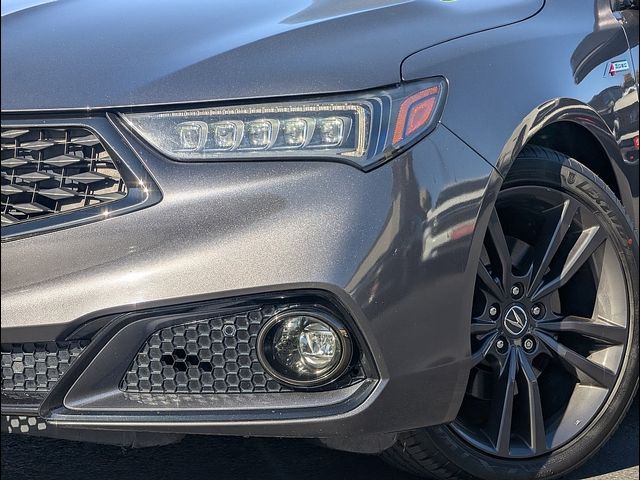 2020 Acura TLX A-Spec Red Leather