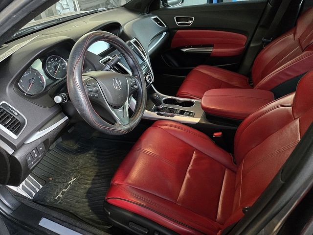 2020 Acura TLX A-Spec Red Leather