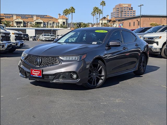 2020 Acura TLX A-Spec Red Leather