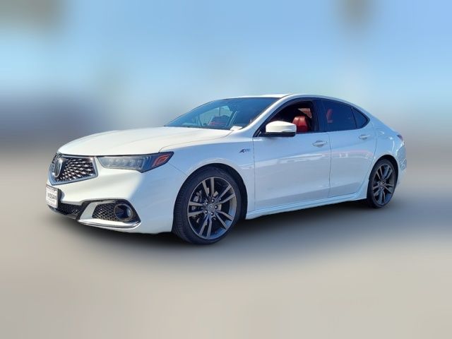 2020 Acura TLX A-Spec Red Leather