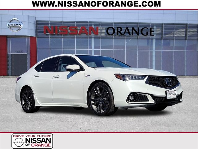 2020 Acura TLX A-Spec Red Leather