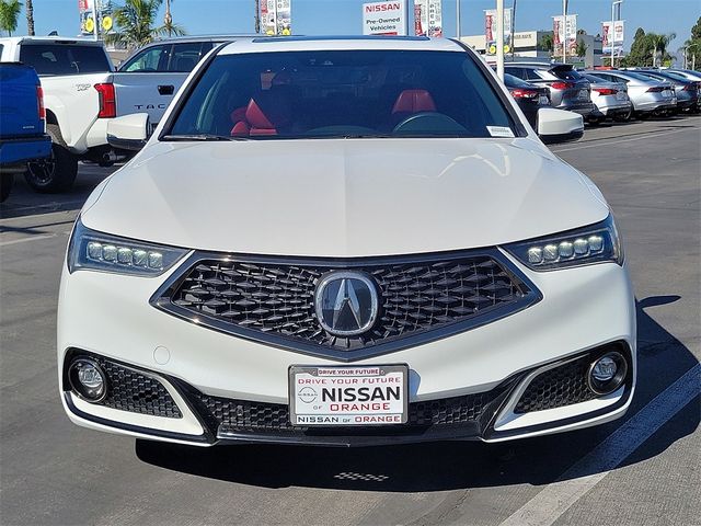 2020 Acura TLX A-Spec Red Leather
