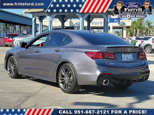 2020 Acura TLX A-Spec Red Leather