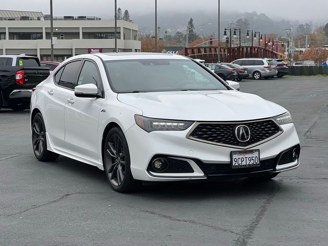 2020 Acura TLX A-Spec Red Leather