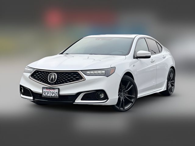 2020 Acura TLX A-Spec Red Leather