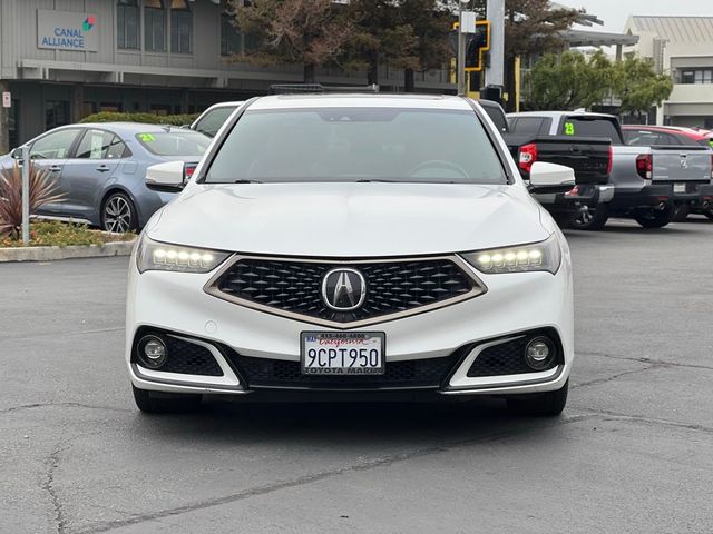 2020 Acura TLX A-Spec Red Leather