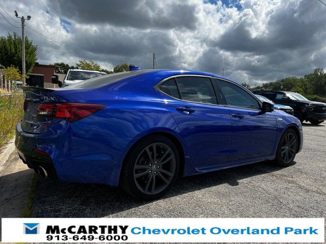 2020 Acura TLX A-Spec Red Leather