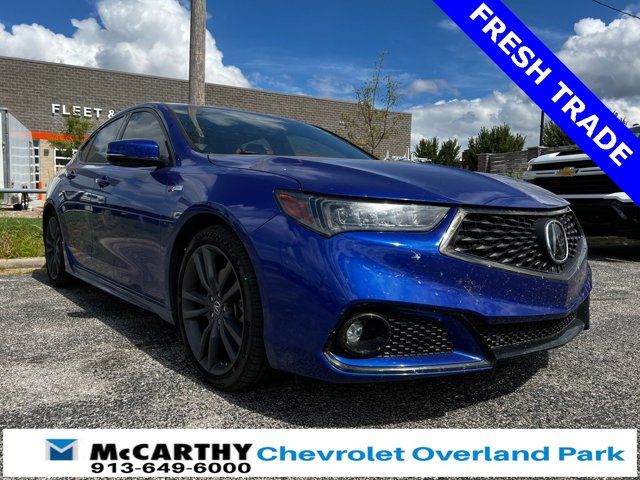 2020 Acura TLX A-Spec Red Leather