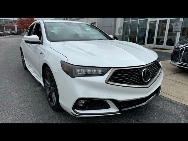 2020 Acura TLX A-Spec Red Leather