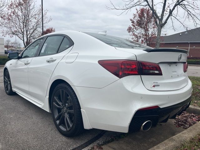 2020 Acura TLX A-Spec Red Leather