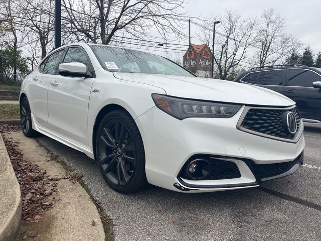 2020 Acura TLX A-Spec Red Leather