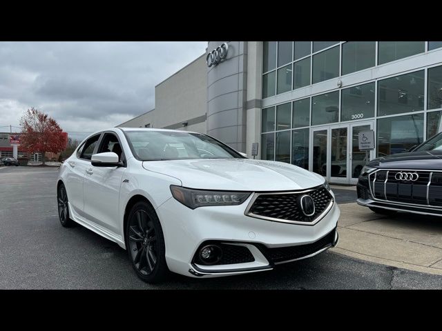 2020 Acura TLX A-Spec Red Leather