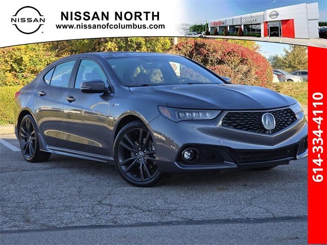 2020 Acura TLX A-Spec Red Leather