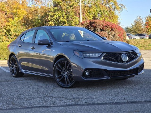 2020 Acura TLX A-Spec Red Leather