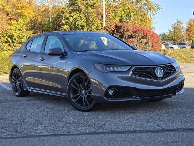 2020 Acura TLX A-Spec Red Leather