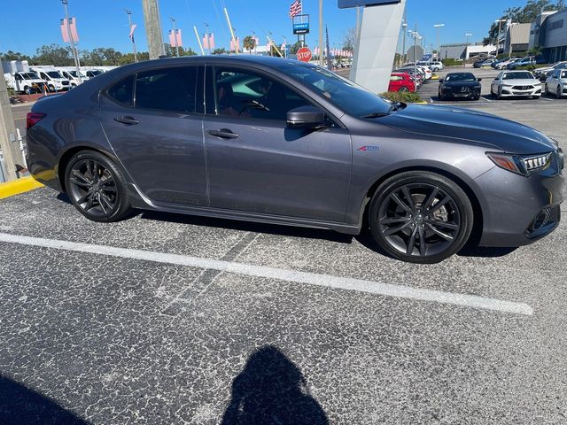 2020 Acura TLX A-Spec Red Leather