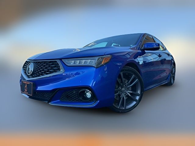 2020 Acura TLX A-Spec Red Leather