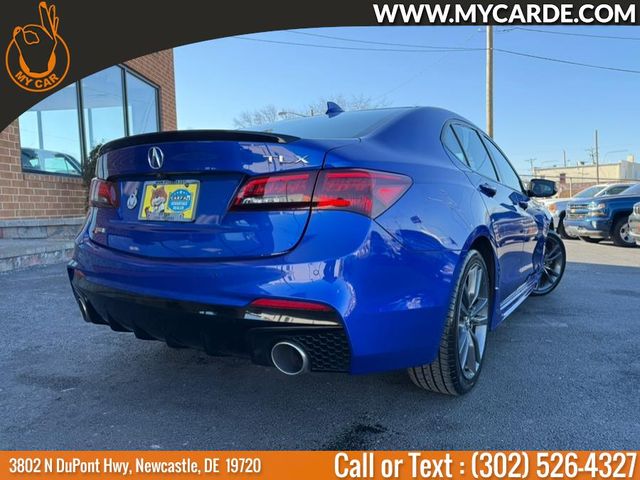 2020 Acura TLX A-Spec Red Leather