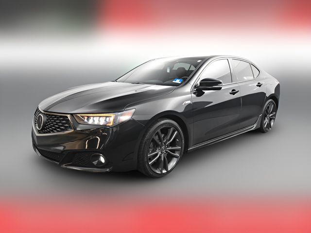 2020 Acura TLX A-Spec Red Leather
